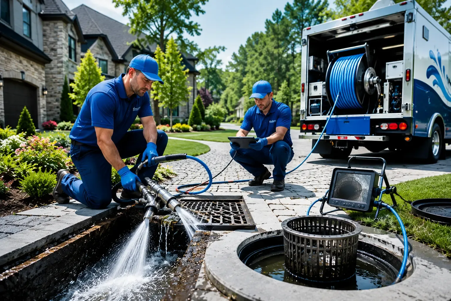 Local outdoor drain cleaning professionals in Thompson, PA