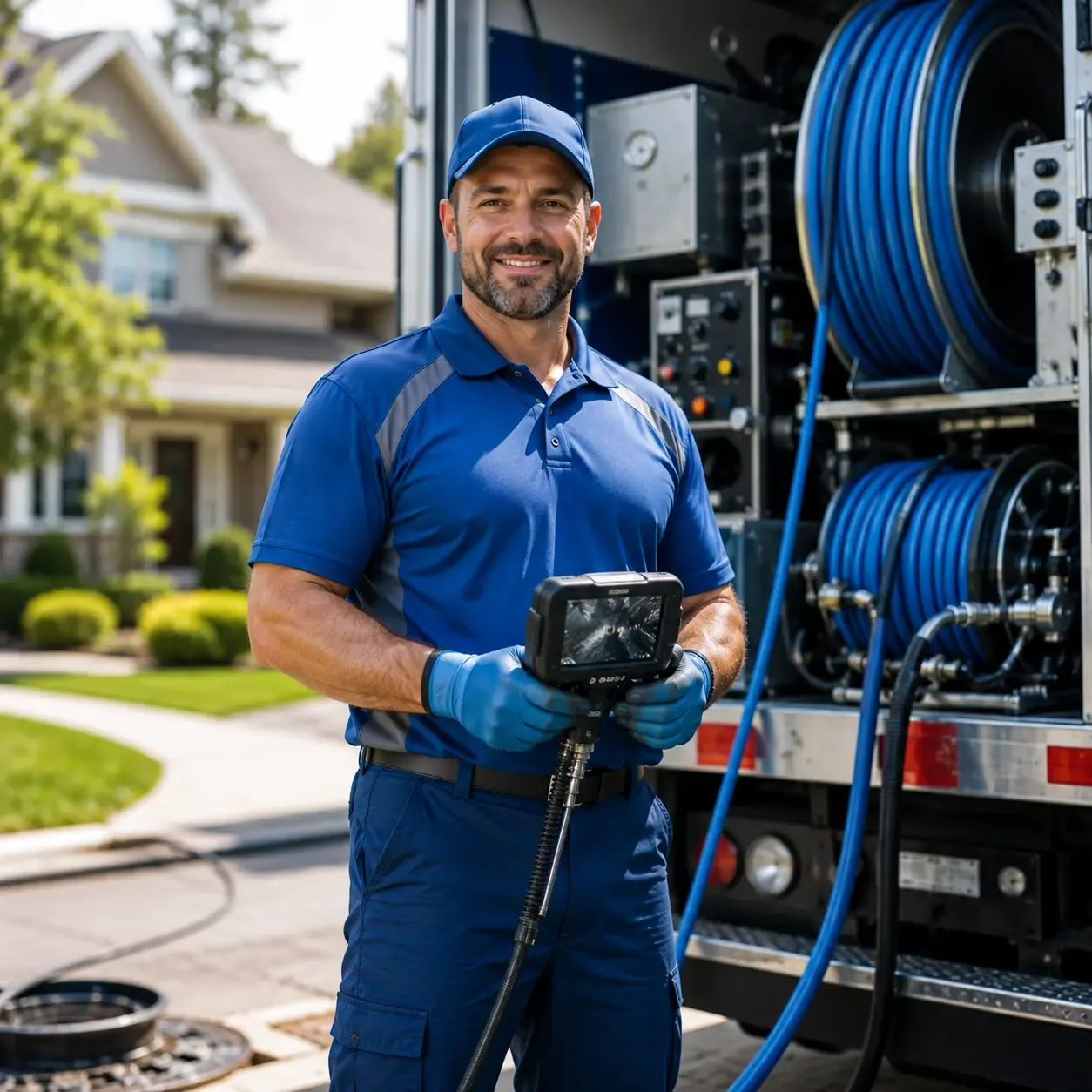 Local outdoor drain cleaning specialists in Thompson, PA